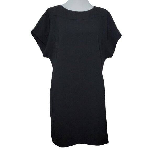 Lilla P Womens Dress Size Medium Boxy Silhouette Round Neck Front Pockets - Picture 1 of 9